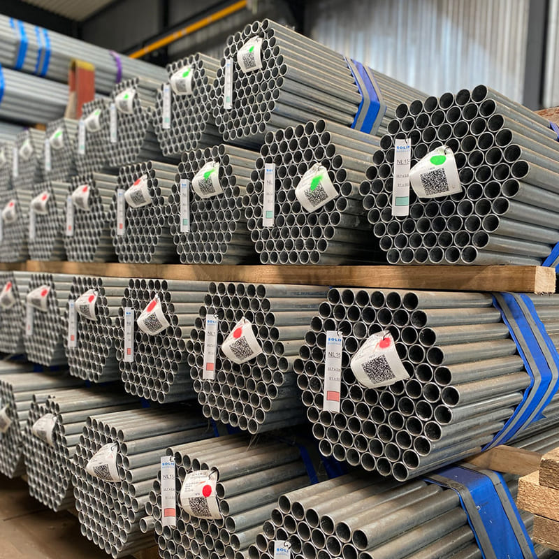 Stalen buizen 33 mm